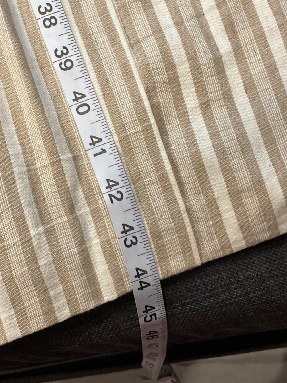 Vintage Brown White Belted Dress Sz 10 California Design Retro Office Preppy - Picture 7 of 7